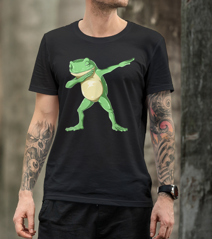 Dabbing Frog Dab Dance For Frog Lovers T-Shirt