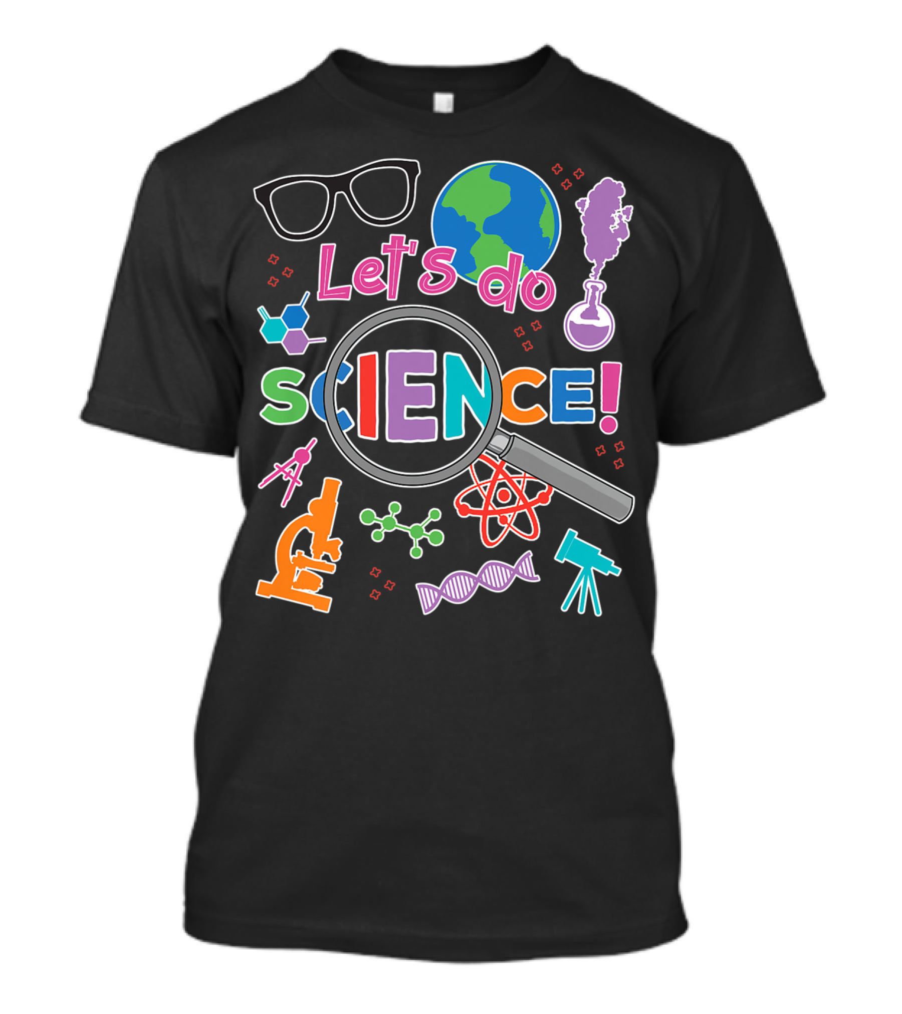 Let's Do Science Cute Kid Future Science Exploration T-Shirt