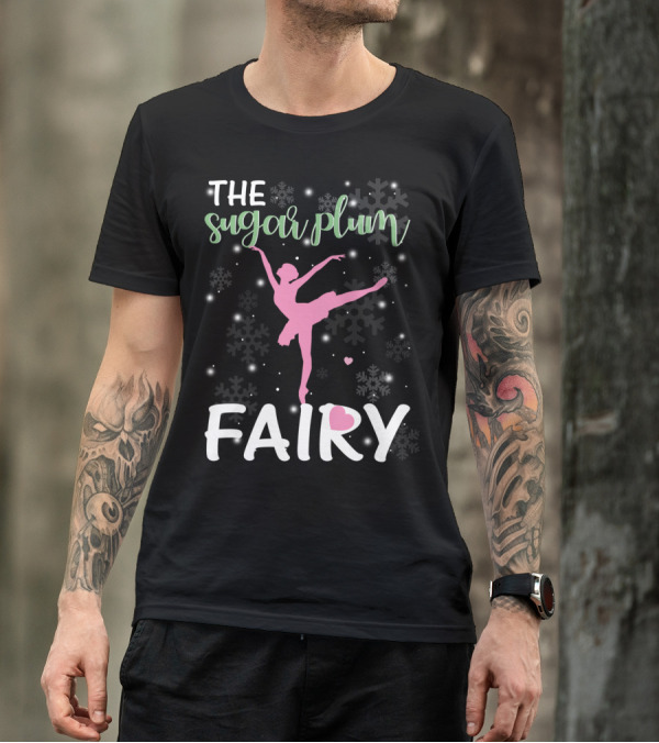 The Sugar Plum Fairy Ballet Dance Snowflakes T-Shirt