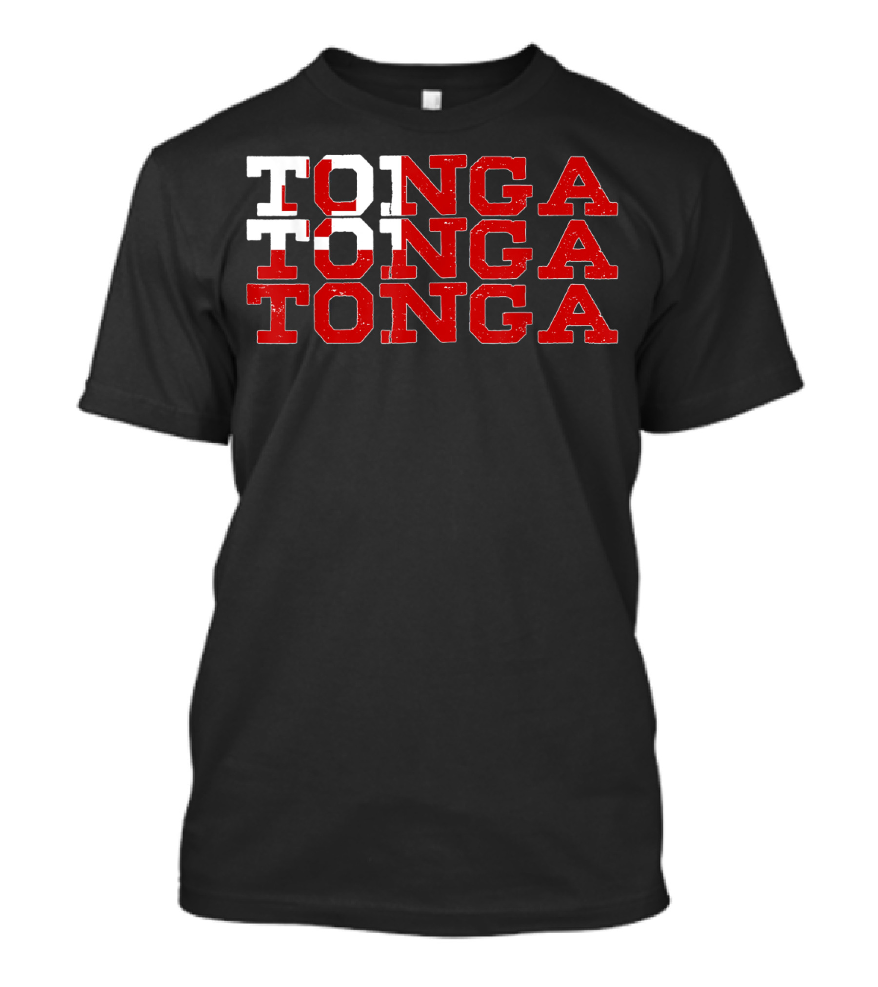 Tonga Tongan Flag Enthusiasts Sports Lovers T-Shirt