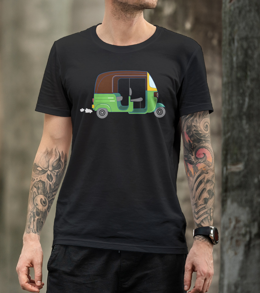 Tuk Tuk Auto Rickshaw Asian Fun Ride Adventure T-Shirt