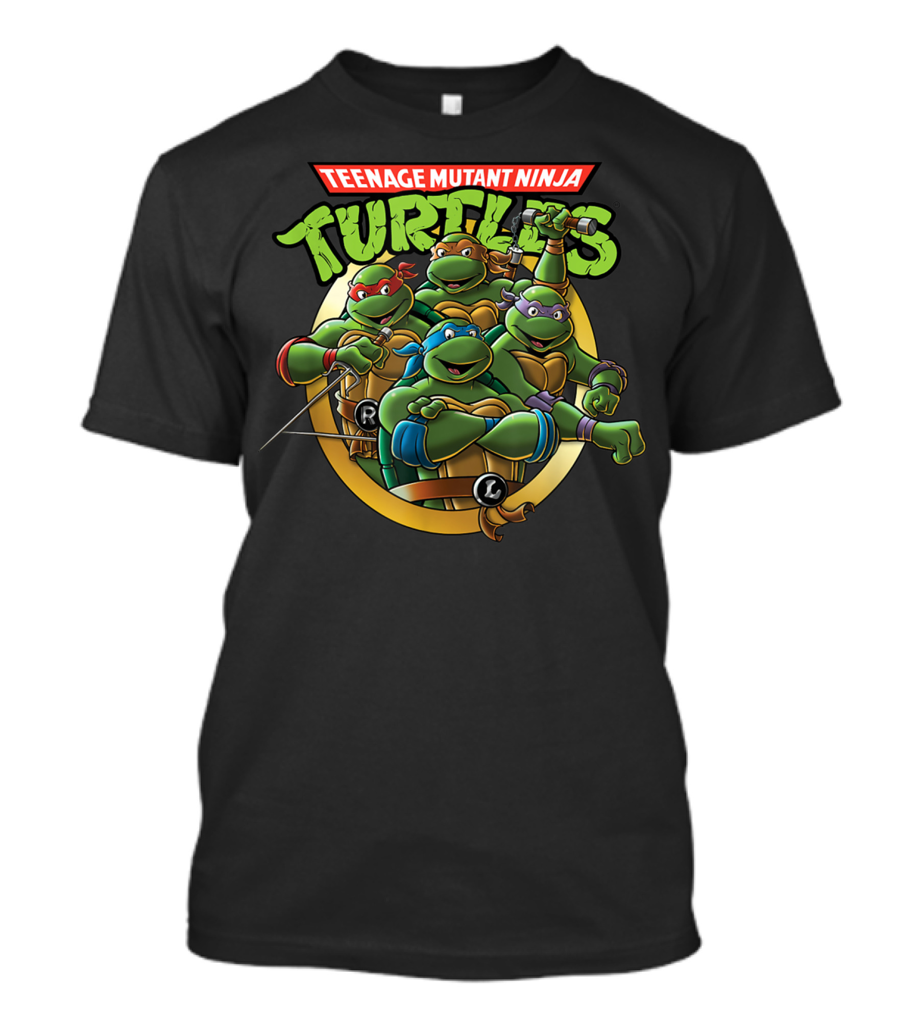 Teenage Mutant Ninja Turtles Group Classic T-Shirt