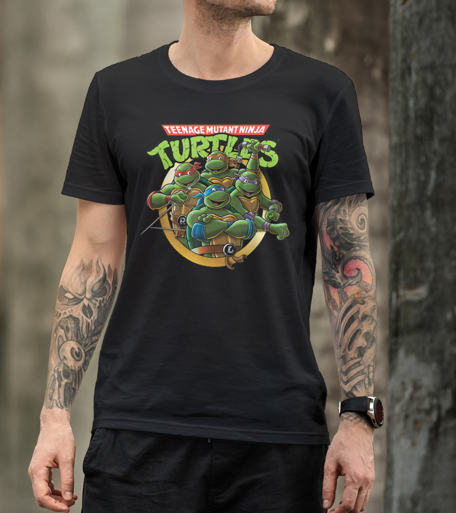 Teenage Mutant Ninja Turtles Group Classic T-Shirt