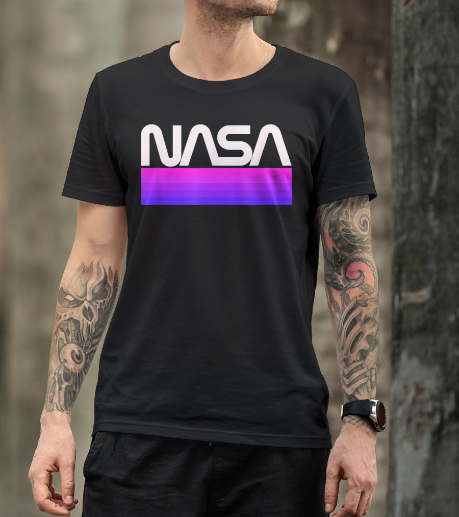 Classic NASA Retro Gradient T-Shirt
