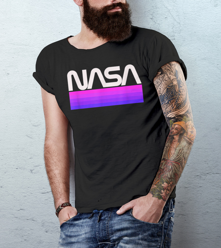 Classic NASA Retro Gradient T-Shirt