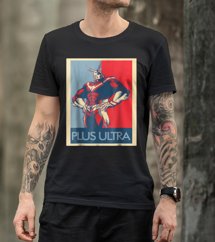 All Might Plus Ultra Vintage Heroic T-Shirt