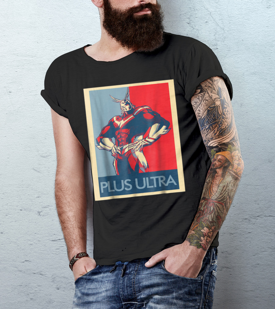 All Might Plus Ultra Vintage Heroic T-Shirt