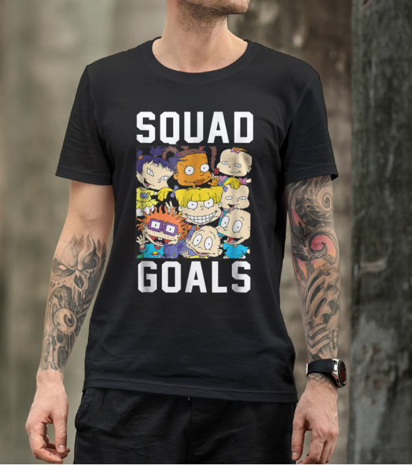 Rugrats Squad Goals Nickelodeon Characters Gathering T-Shirt