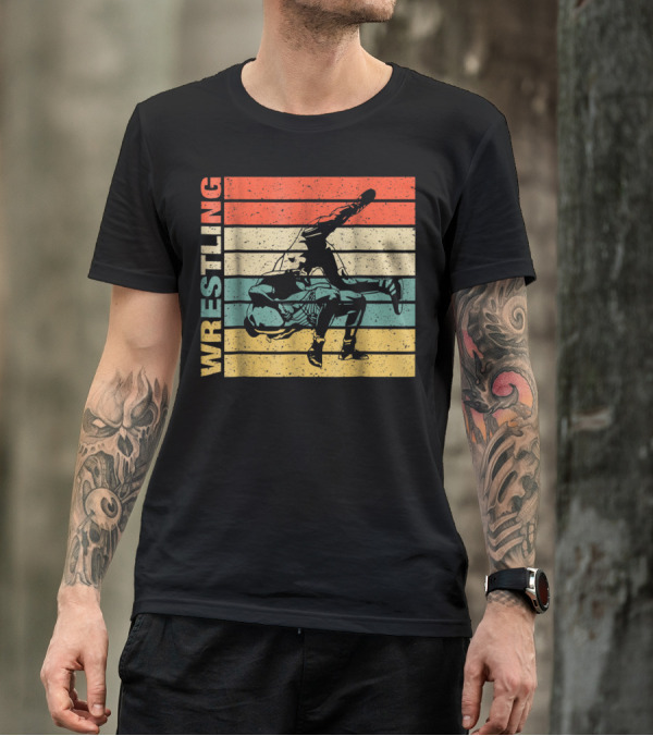 Cool Classic Wrestling Retro Birthday T-Shirt
