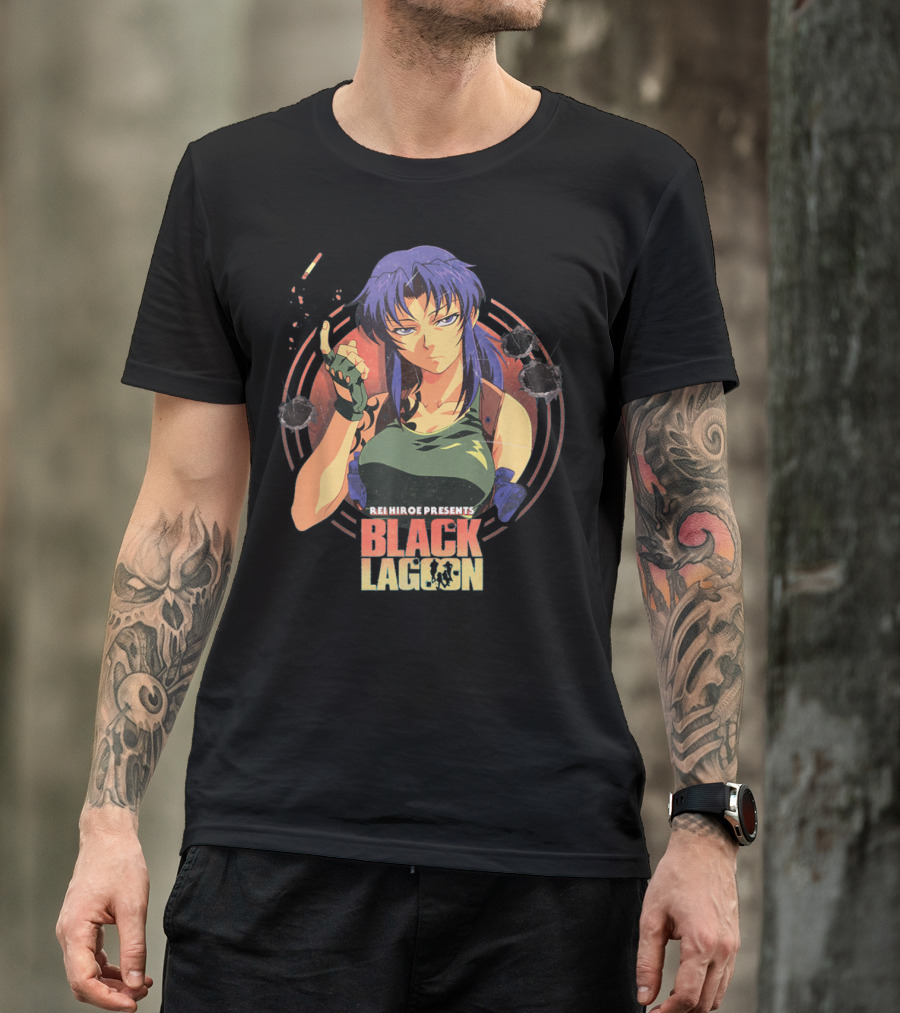 Rei Hiroe Presents Black Lagoon T-Shirt