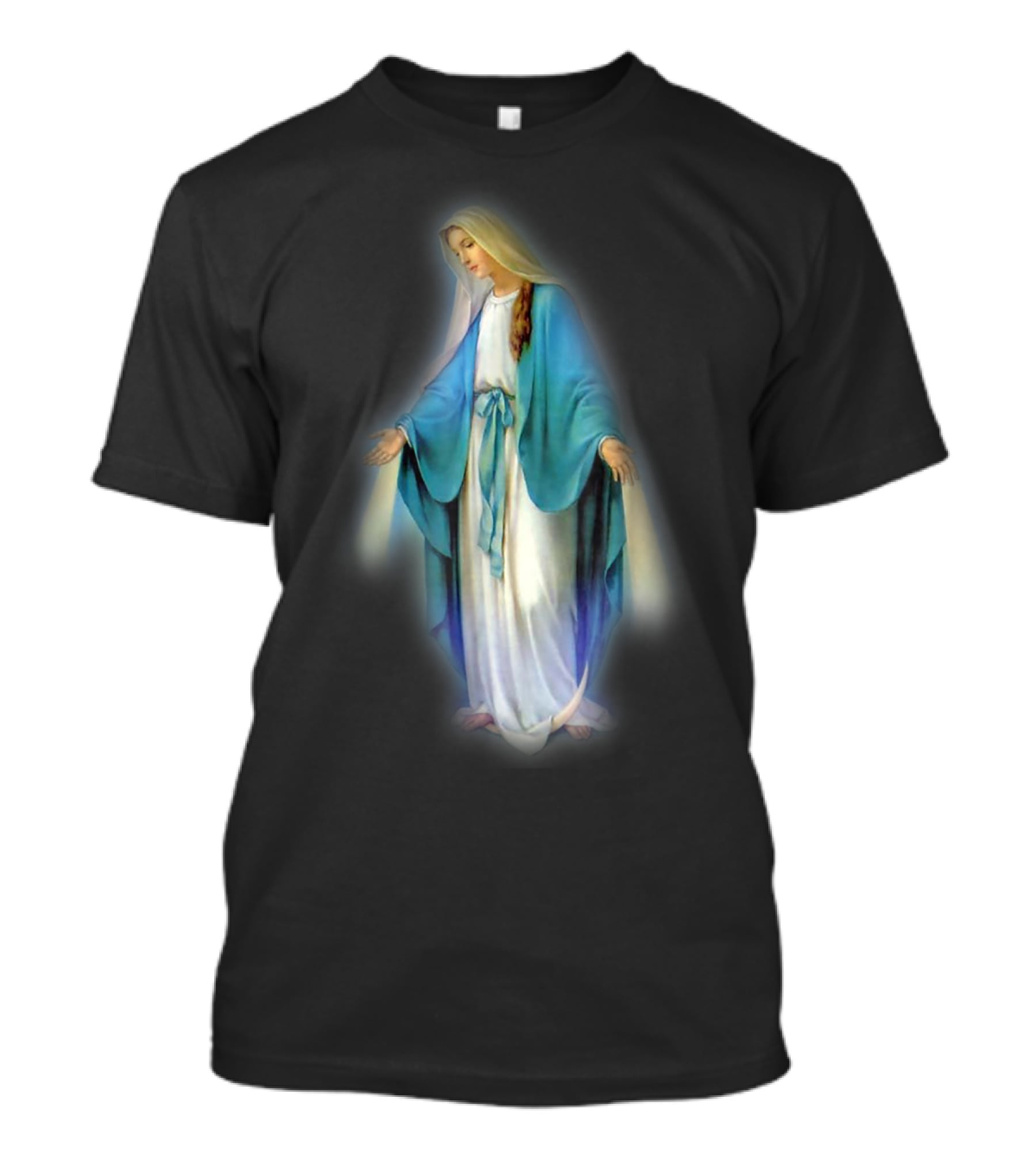 Catholic Blessed Mother Mary Iconic T-Shirt