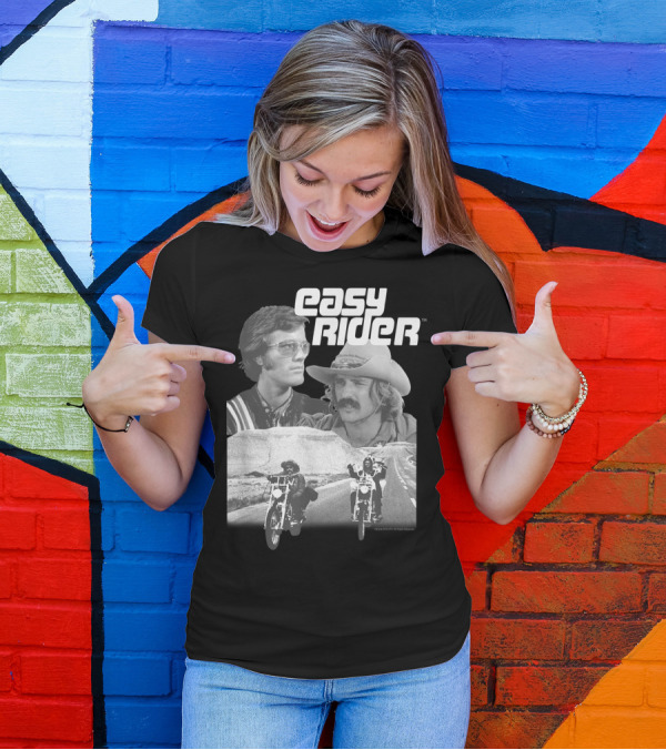Easy Rider Fonda Hopper Motorcycles Road Adventure T-Shirt