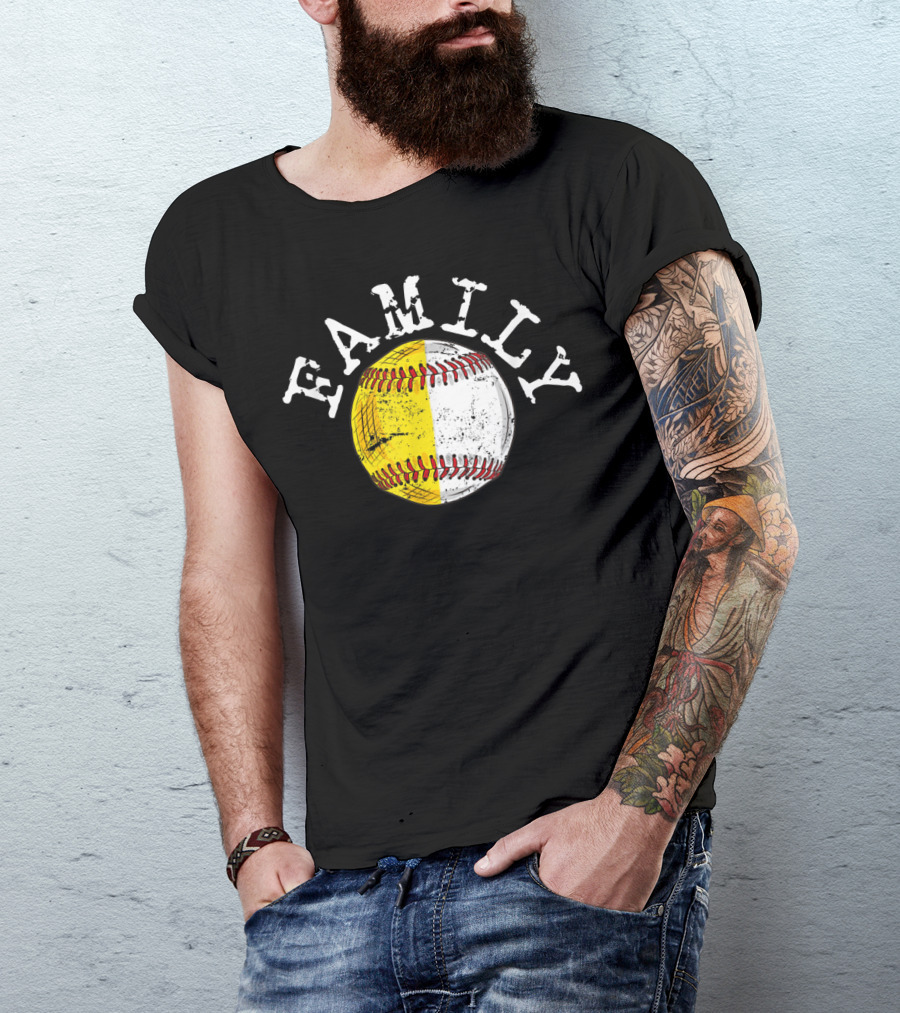 Family Funny Baseball Softball T-Shirt