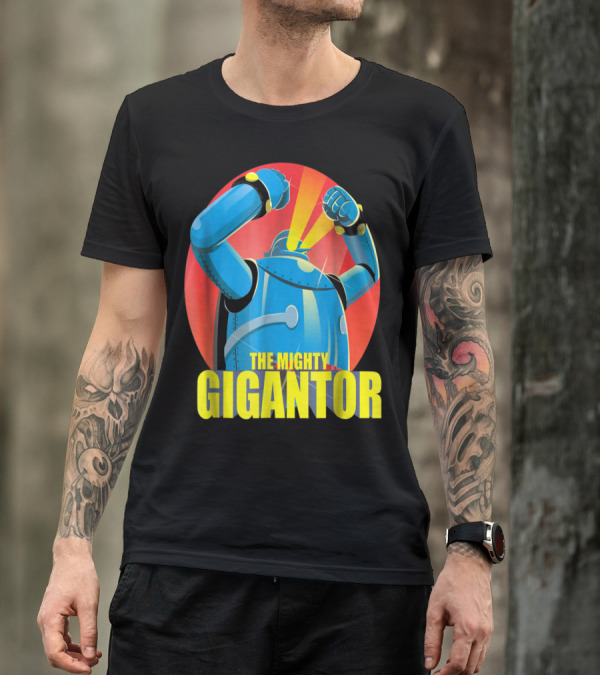 The Mighty Gigantor Robot Retro Sci-Fi Hero T-Shirt