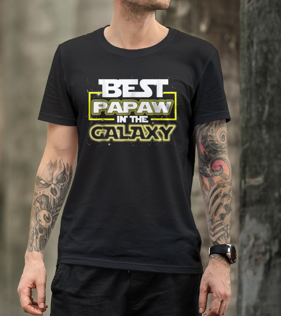 Best Papaw In The Galaxy Star Wars T-Shirt