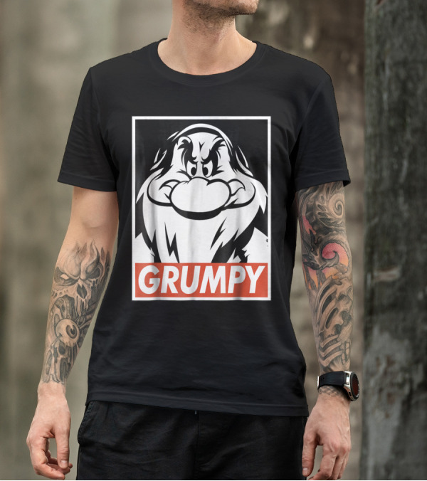 Disney Snow White Grumpy Streetwear T-Shirt