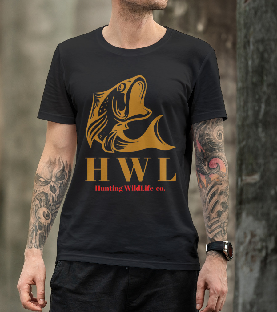 HWL Hunting WildLife Co Fishing Trip T-Shirt