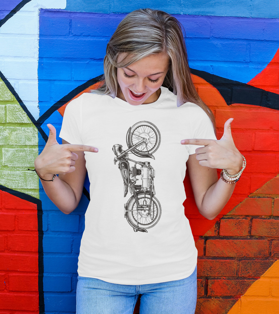 Vintage Motorcycle Classic T-Shirt
