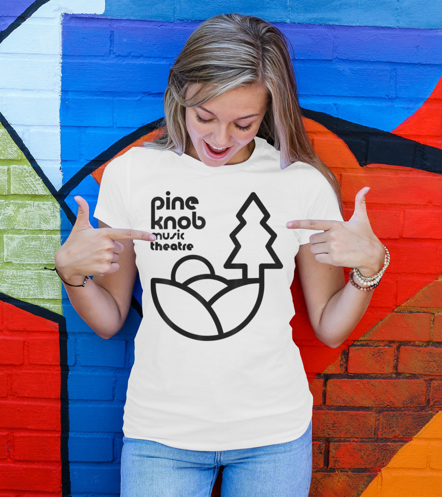 Pine Knob Music Theatre Iconic Tree And Hills T-Shirt