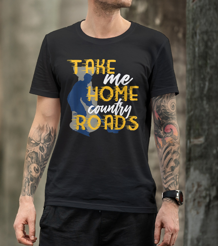 Take Me Home Country Roads Hockey Fan T-Shirt