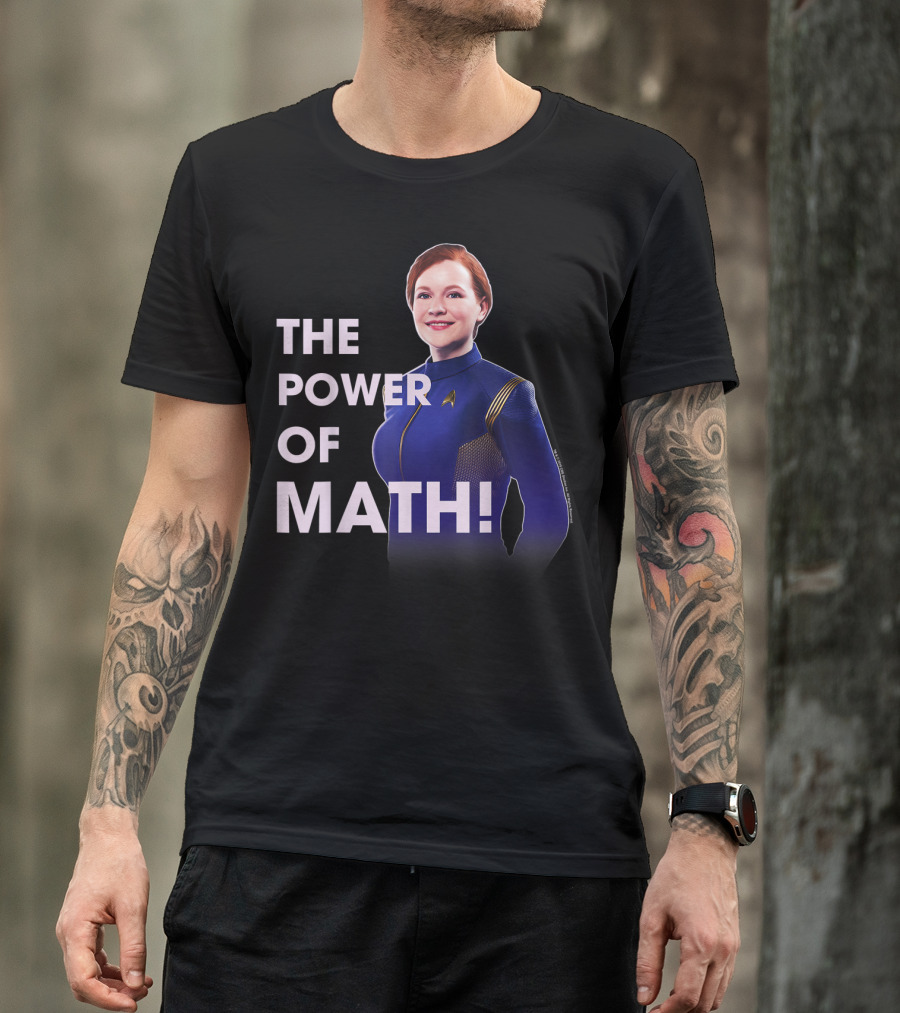 Star Trek Discovery The Power Of Math Tilly T-Shirt