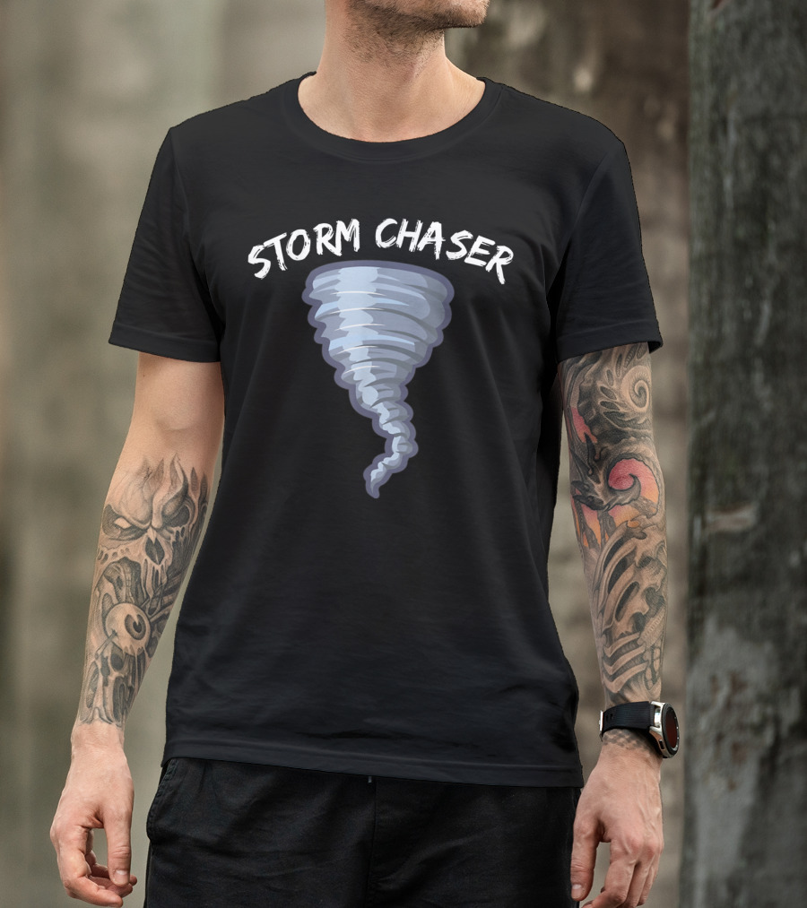Storm Chaser Tornado Meteorologist Weather Storm Chaser T-Shirt