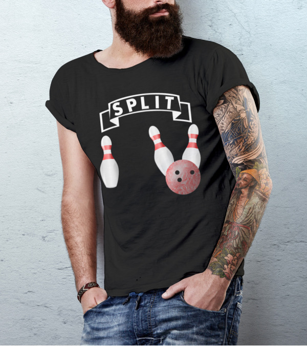 Split Tenpin Bowling T-Shirt