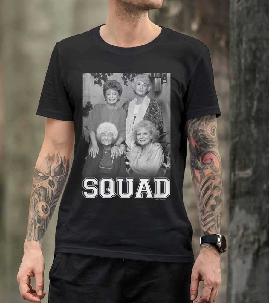 Golden Girls Dorothy And Gang Squad Classic T-Shirt