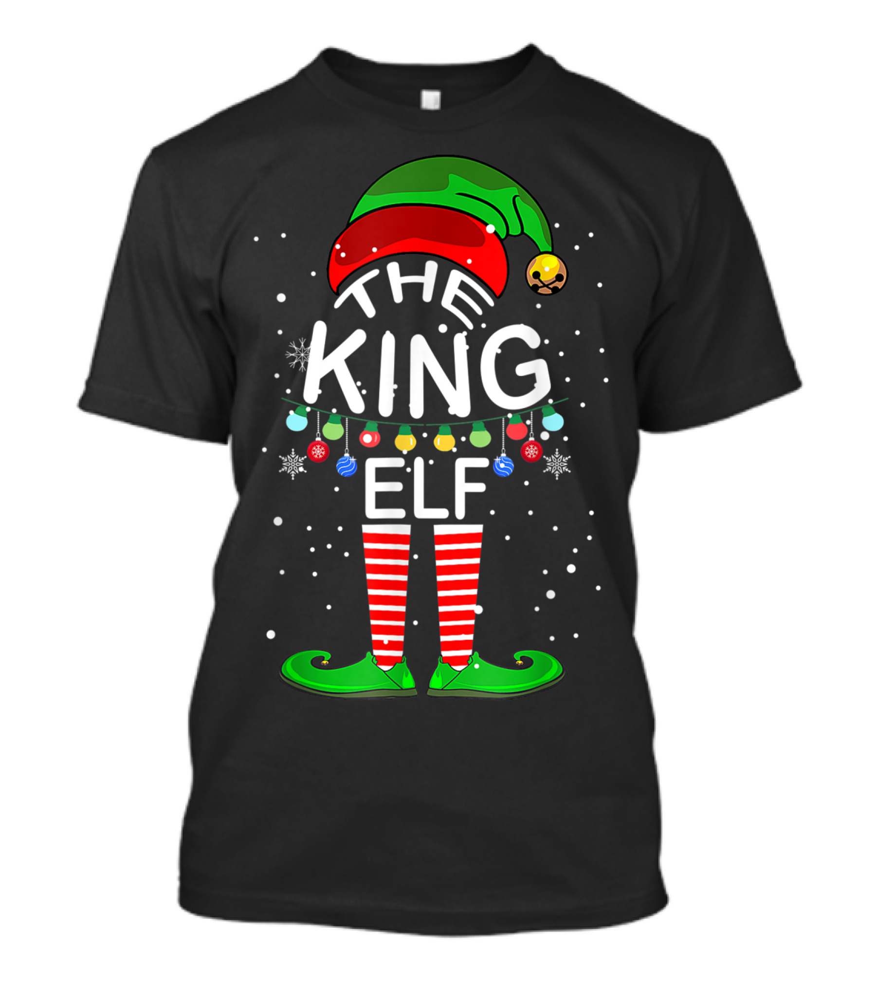 The King Elf Christmas Family Matching Group Pajamas T-Shirt