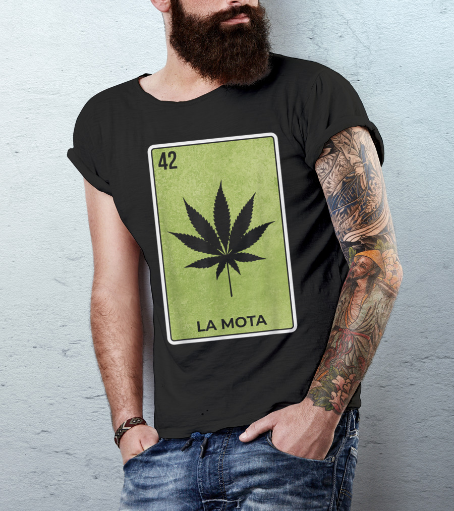 La Mota Loteria Card 42 Funny Mexico Lottery T-Shirt