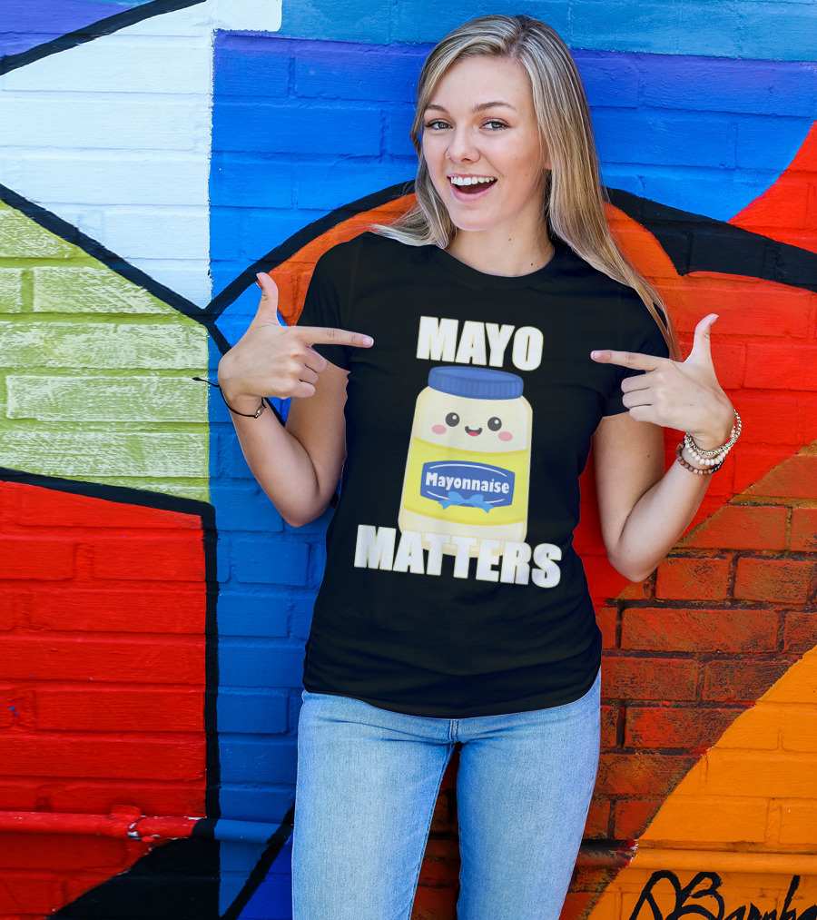 Mayo Matters Mayonnaise Cute Jar T-Shirt