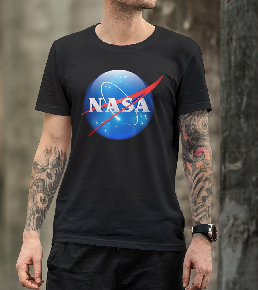 Nasa Officially Licensed Vintage Nasa Worm T-Shirt