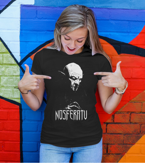 Nosferatu Vampire Classic Horror Flick Dracula Iconic T-Shirt