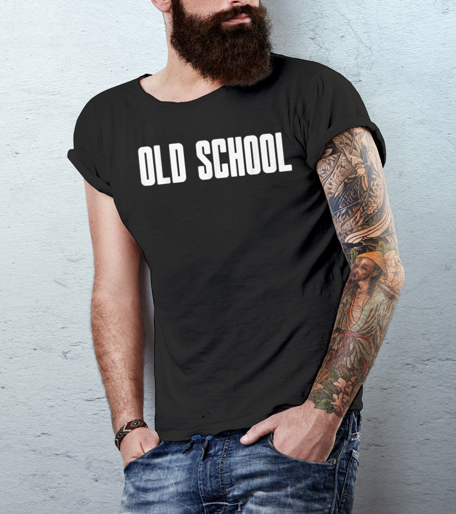 Old School Mens Womens Classical Trendy 70s 80s T-Shirt
