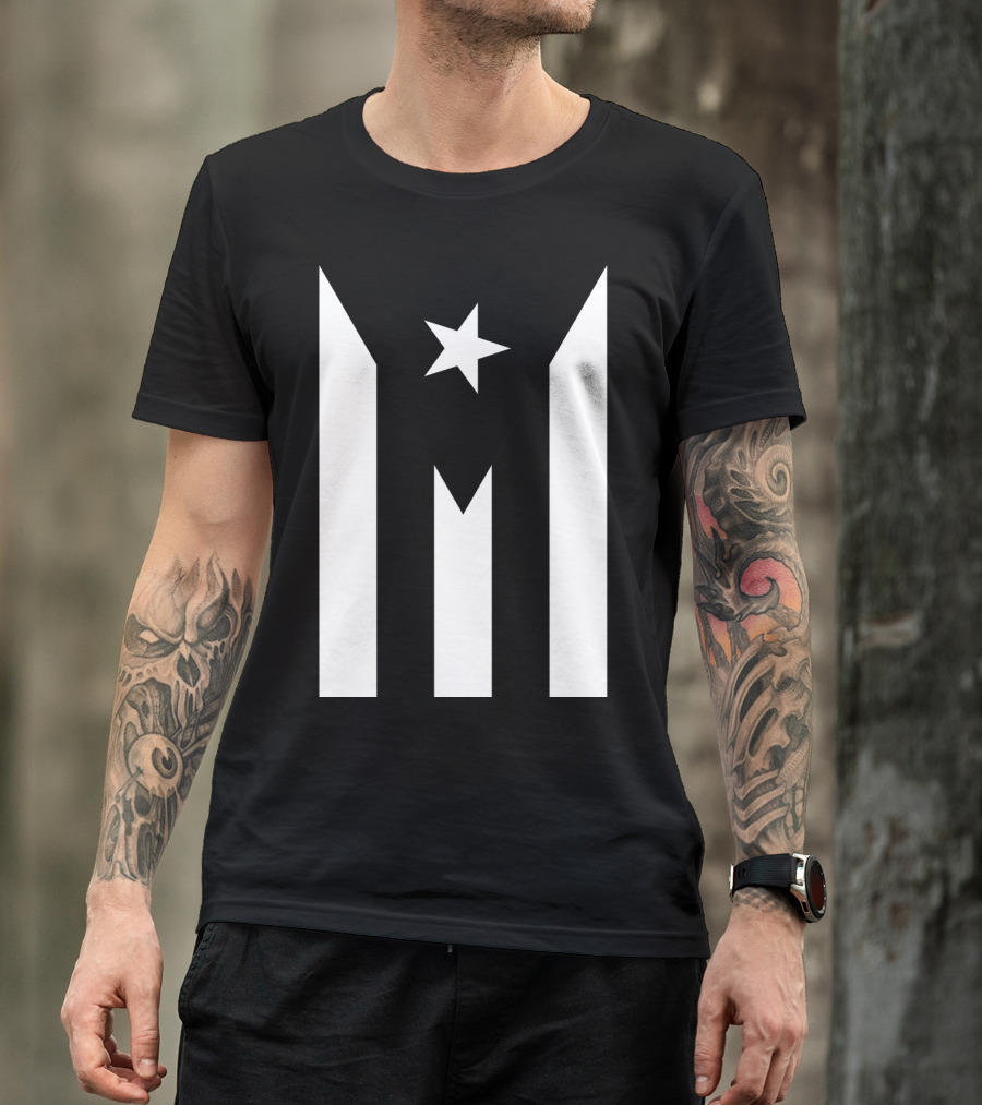 Puerto Rico Resiste Boricua Flag Symbol Se Levanta T-Shirt
