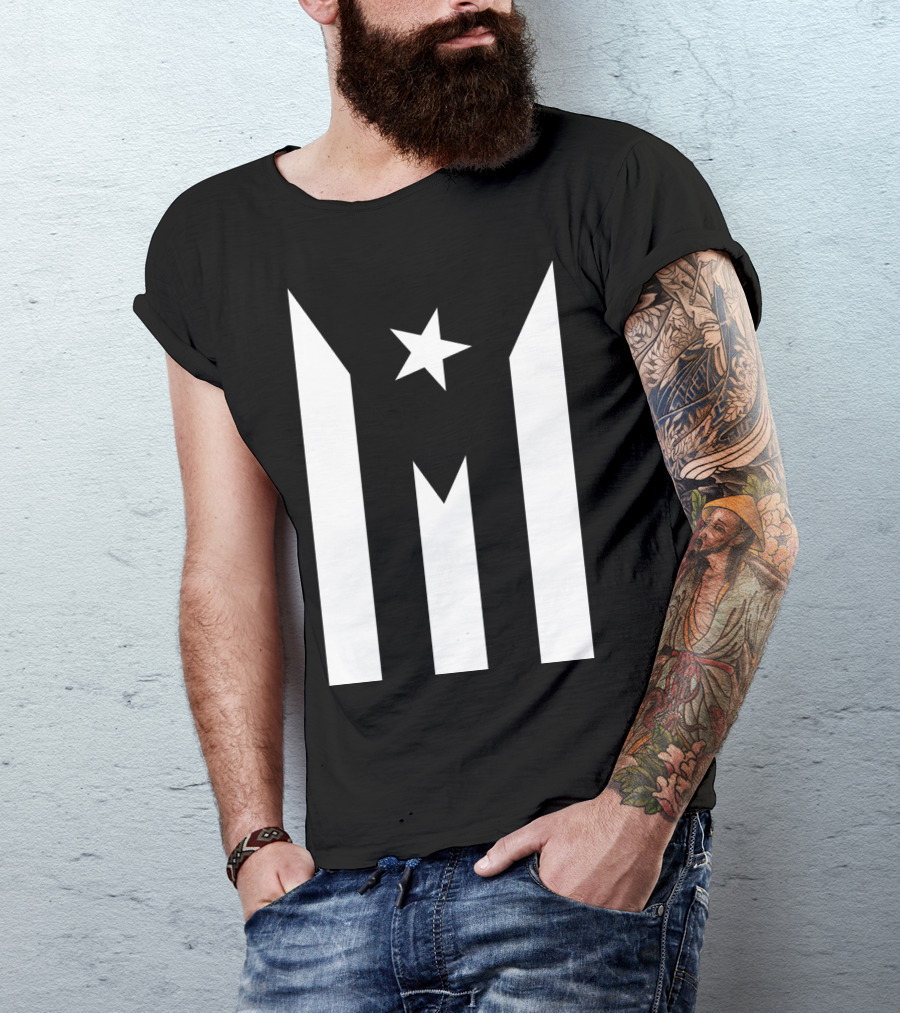 Puerto Rico Resiste Boricua Flag Symbol Se Levanta T-Shirt