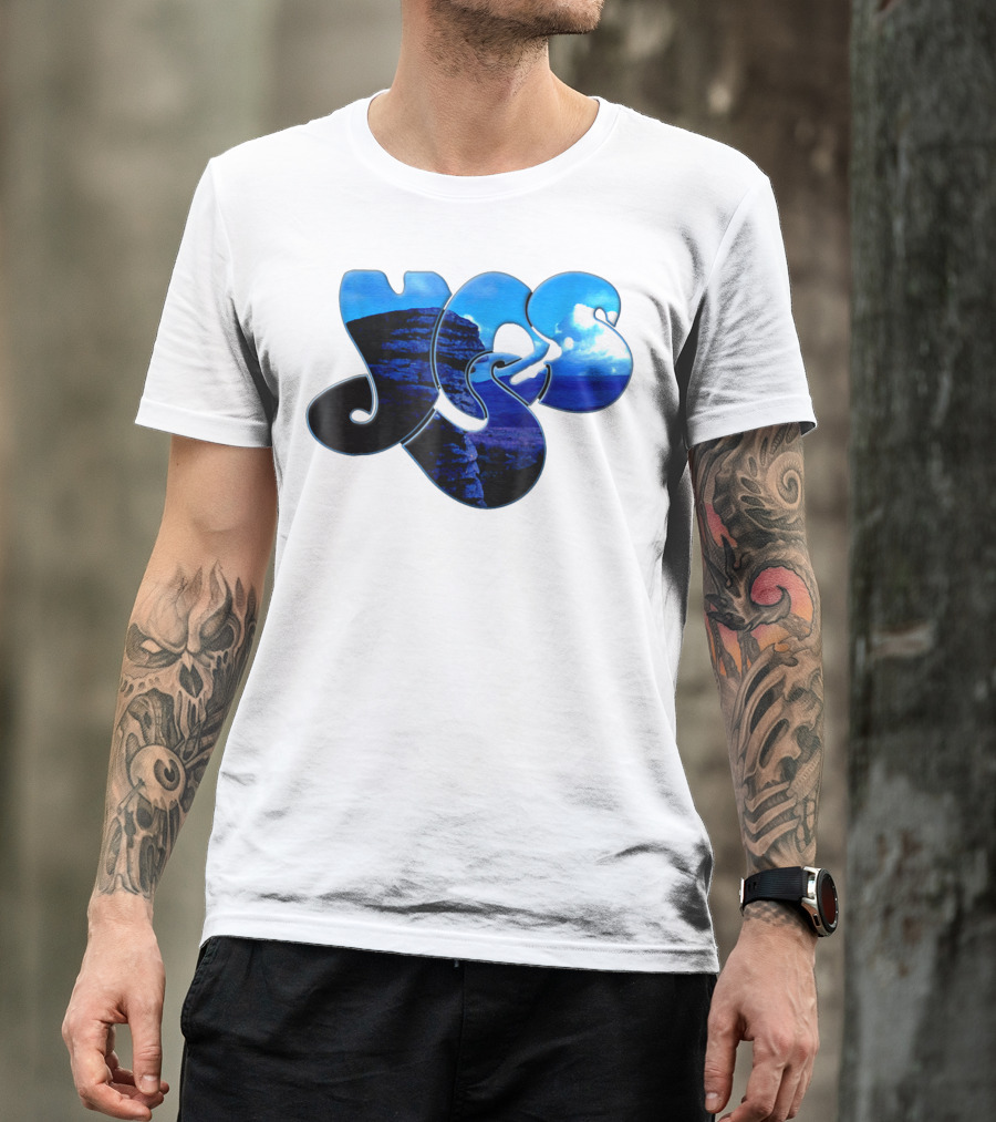 Yes Tor Logo Scenic Landscape T-Shirt