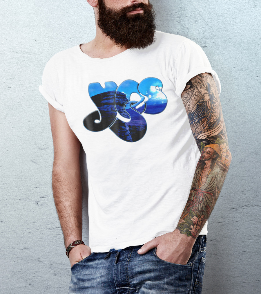 Yes Tor Logo Scenic Landscape T-Shirt