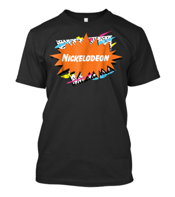 Nickelodeon Vintage 90s Logo Retro Style Grunge T-Shirt
