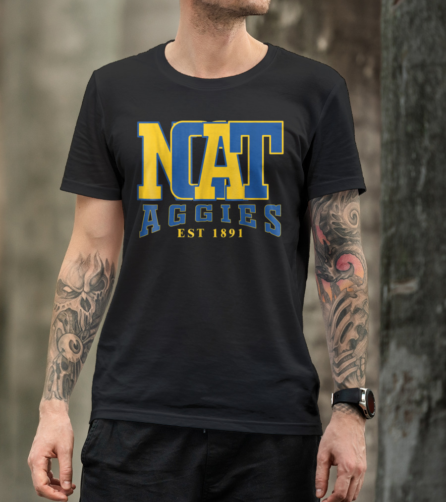 NCAT Aggies EST 1891 North Carolina A&T State University HBCU T-Shirt