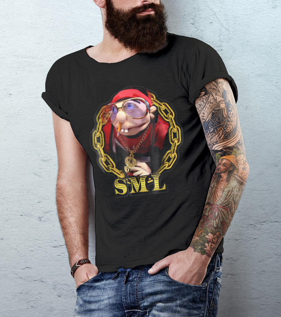 SML Rapper Jeffy Doll With Gold Chain Doll T-Shirt