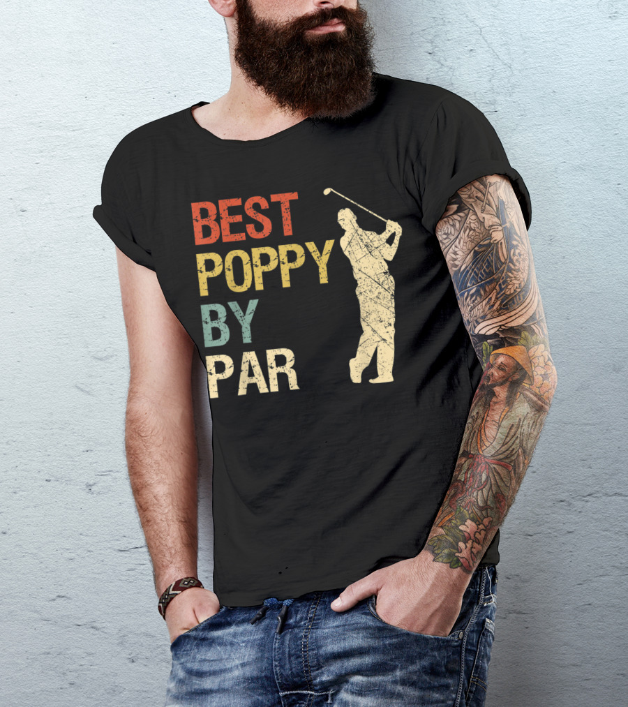 BEST POPPY BY PAR RETRO VINTAGE GOLF T-Shirt