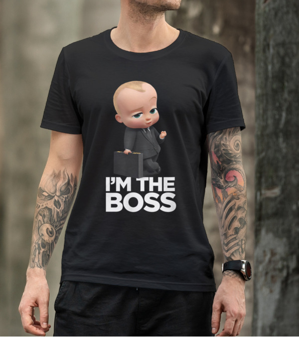 The Boss Baby I'm The Boss Suitcase Character T-Shirt