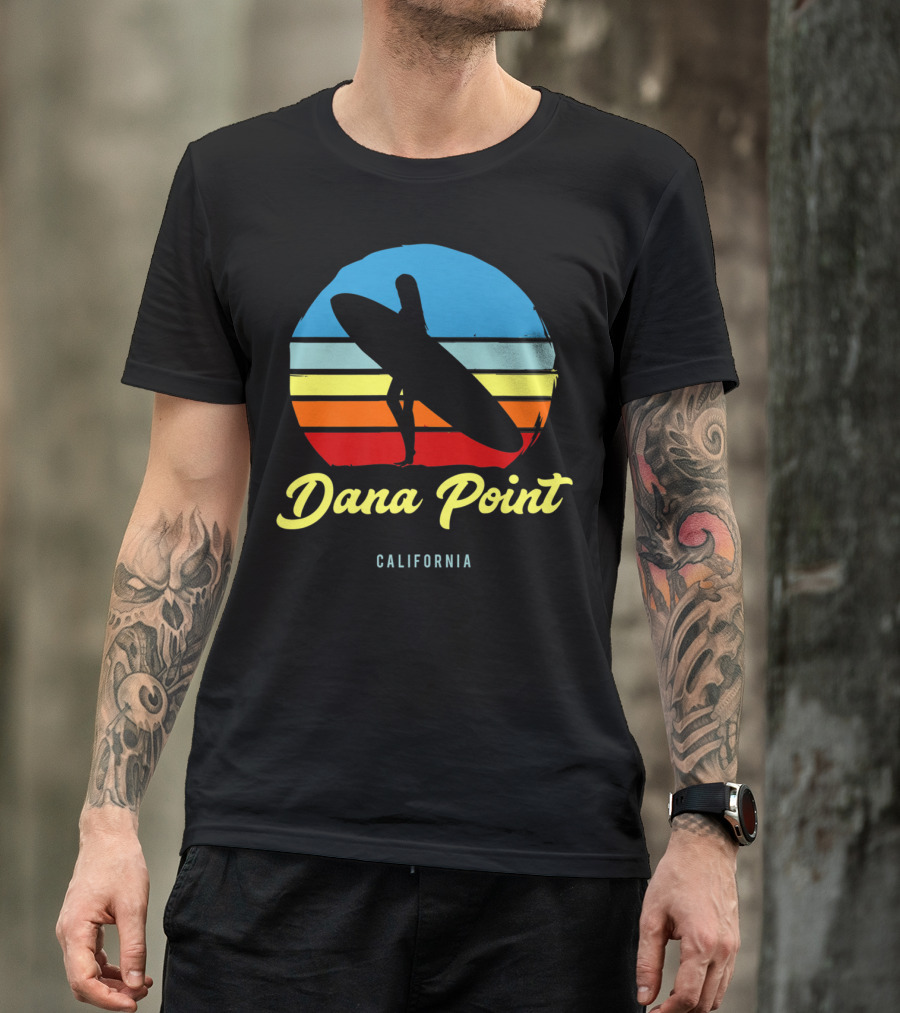 Dana Point California Vintage Surf T-Shirt