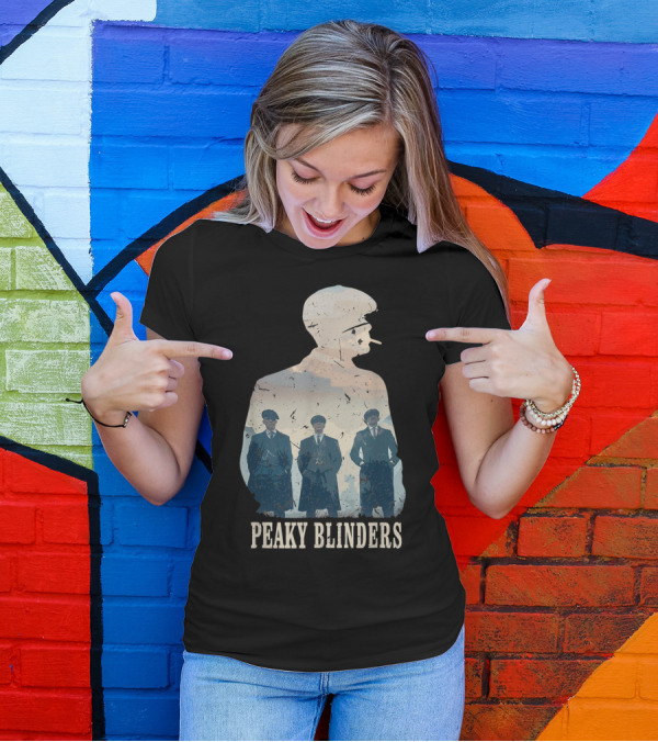 Peaky Blinders Vintage Silhouette Trio T-Shirt