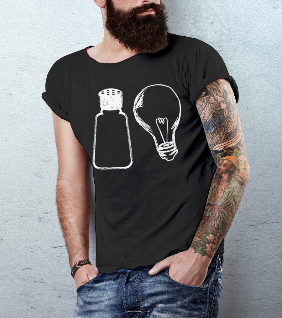Salt And Light Bible Verses Matthew 5:13 Illustrative Christian Message T-Shirt