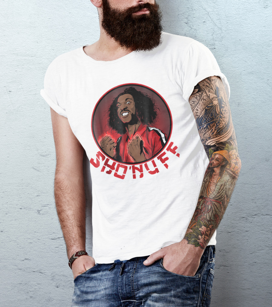 Sho'nuff Shogun Of Harlem Red Fists T-Shirt