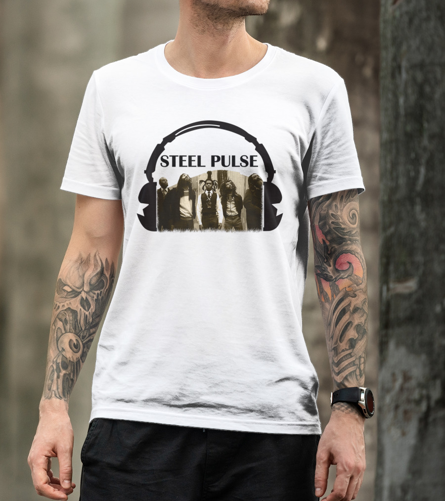 Steel Pulse Team Members Group T-Shirt