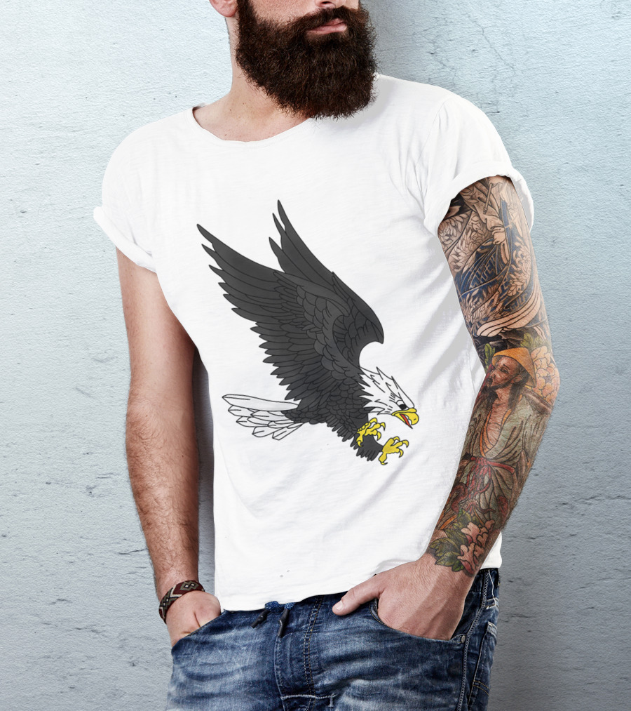 Traditional Tattoo Eagle T-Shirt