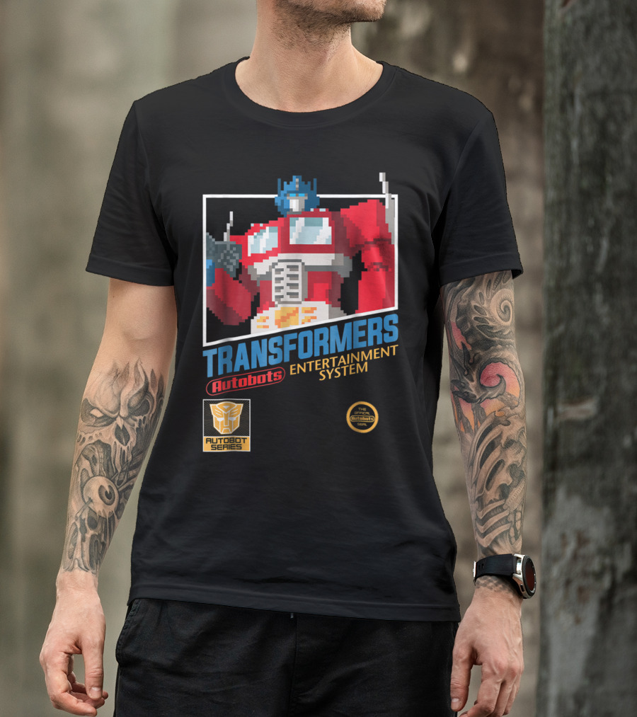 Transformers Autobot Series Optimus Prime Entertainment System T-Shirt